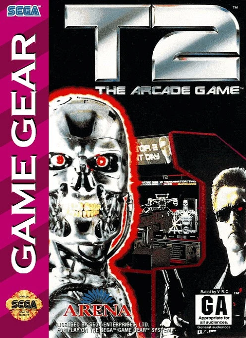 T2 The Arcade Game - Sega Game Gear