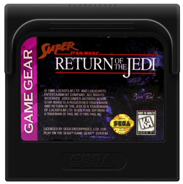 Super Star Wars Return of the Jedi - Sega Game Gear