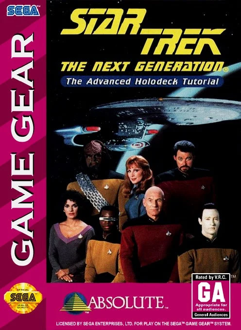 Star Trek the Next Generation Advanced Holodeck Tutorial - Sega Game Gear