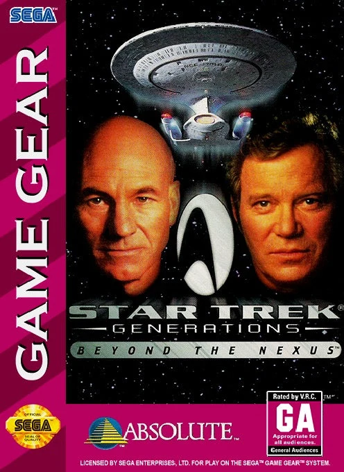Star Trek Generations Beyond the Nexus - Sega Game Gear