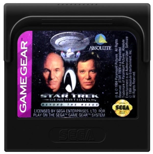 Star Trek Generations Beyond the Nexus - Sega Game Gear