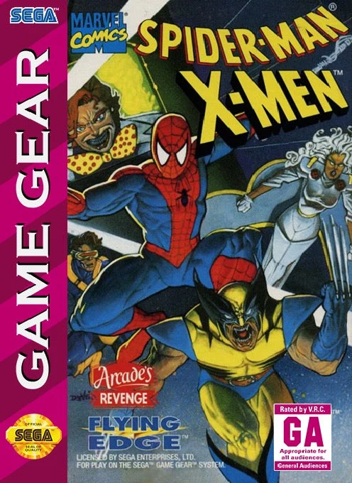 Spiderman X-Men Arcade's Revenge - Sega Game Gear