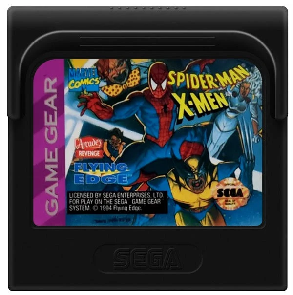 Spiderman X-Men Arcade's Revenge - Sega Game Gear