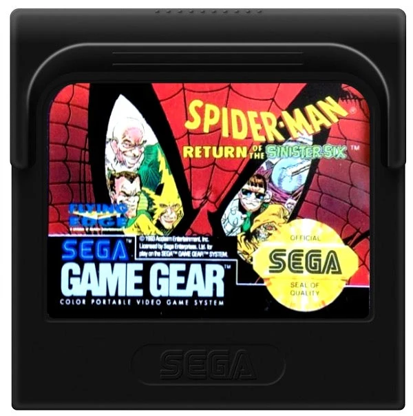 Spiderman Return of the Sinister Six - Sega Game Gear