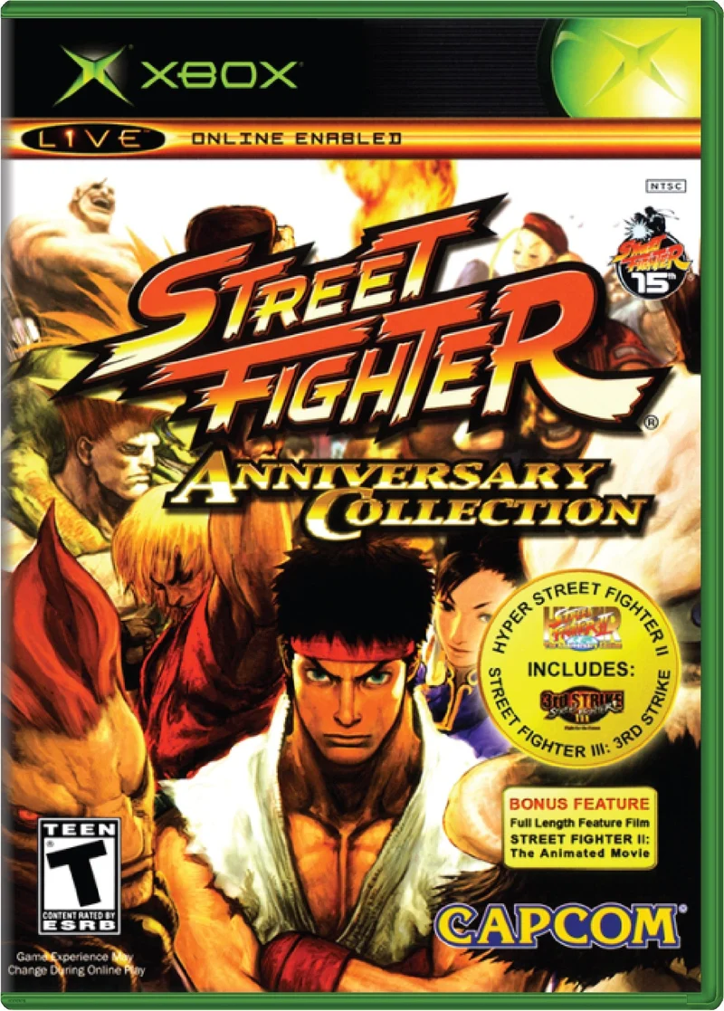 Street Fighter Anniversary - Microsoft Xbox
