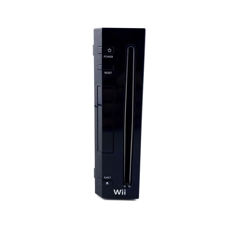 Nintendo Wii Black Console Bundle (RVL-101)