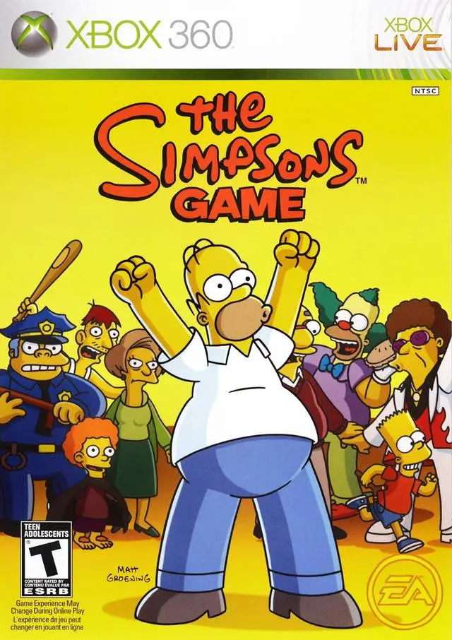 The Simpsons Game - Microsoft Xbox 360