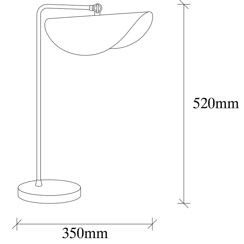Opviq Sivani MR-844 Table Lamp