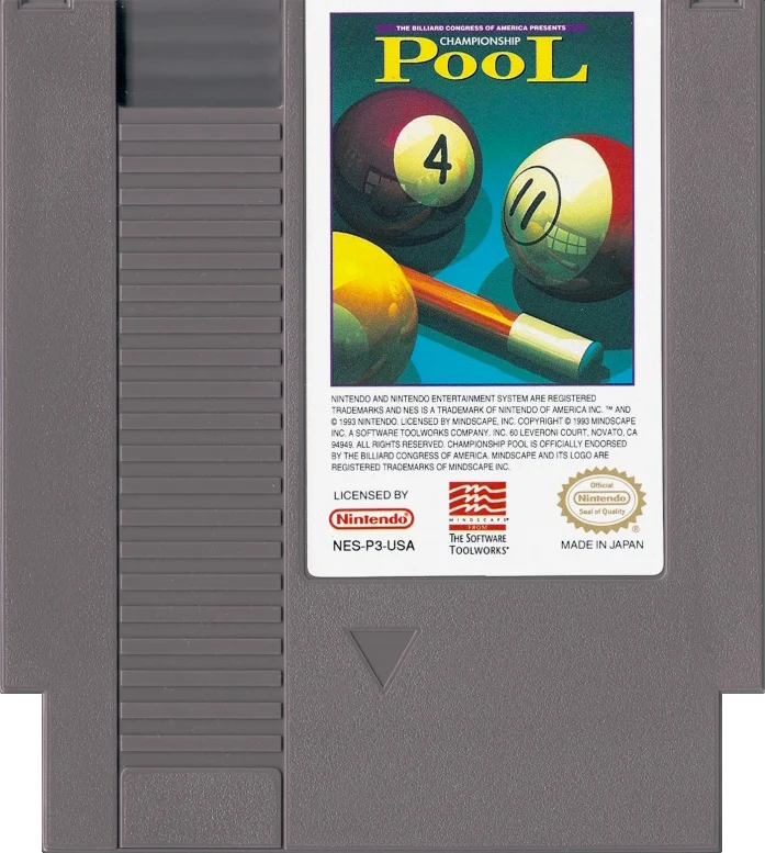 Championship Pool - (Game Only) (NES)