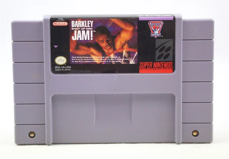 Barkley: Shut Up And Jam! - Nintendo SNES