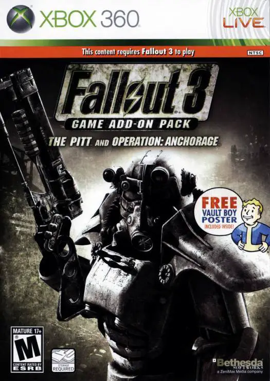 Fallout 3 Add-On The Pitt And Operation: Anchorage - Microsoft Xbox 360