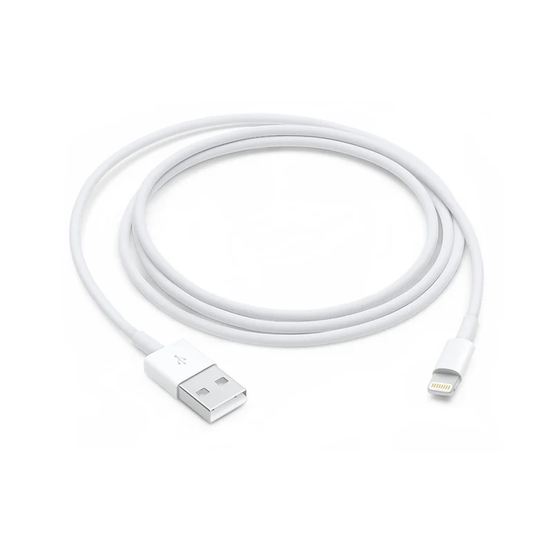 Apple 8 Pin Charger Lightning to USB Cable 1M (White) - Accessories