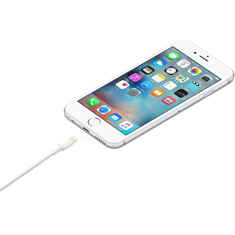 Apple 8 Pin Charger Lightning to USB Cable 1M (White) - Accessories