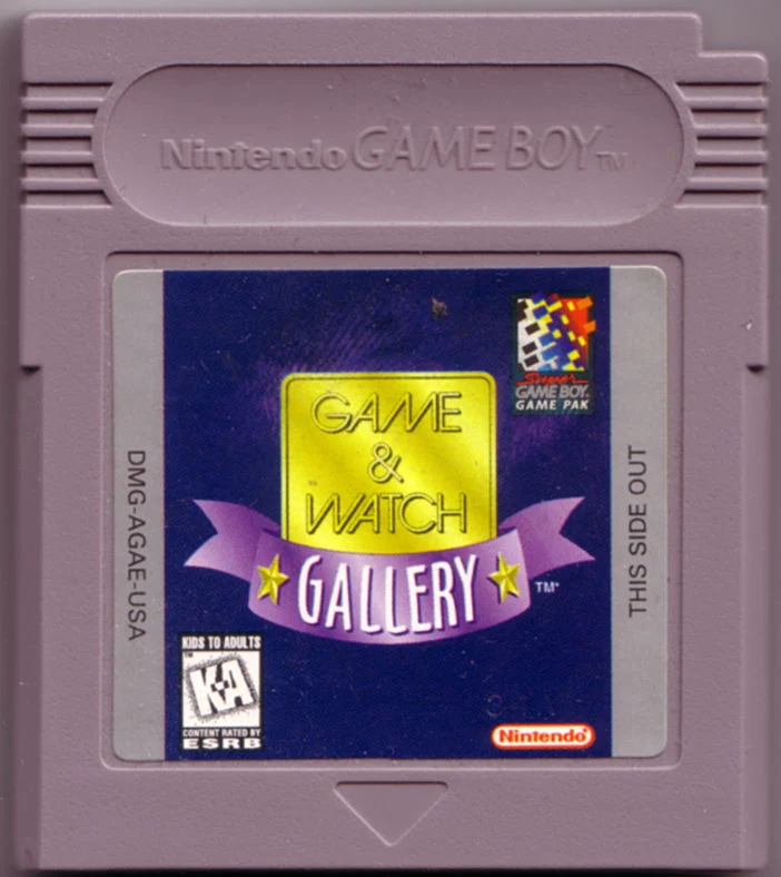 Game and Watch Gallery - (Game Only) (GameBoy)