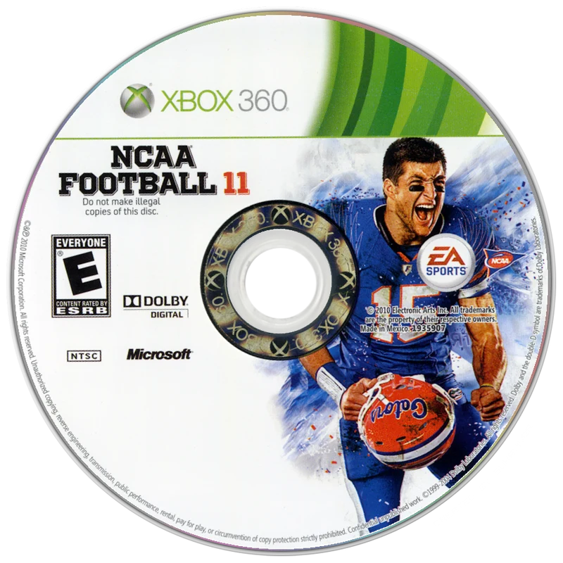 NCAA Football 11 - (Game Only) (Xbox 360)