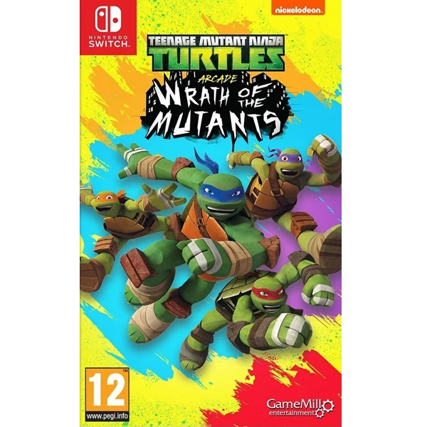 Teenage Mutant Ninja Turtles Wrath Of The Mutants Switch