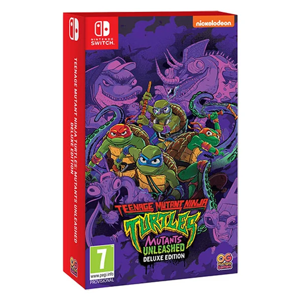 Teenage Mutant Ninja Turtles Mutants Unleashed Deluxe Edition Switch