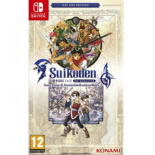 Suikoden 1&2 HD Remaster Day One Edition Switch