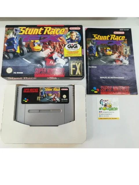 Stunt Race SNES - Usato