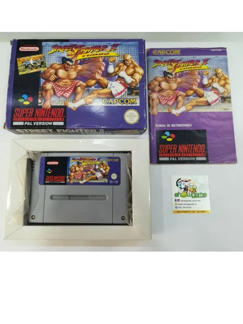Street Fighter II Turbo SNES - Usato