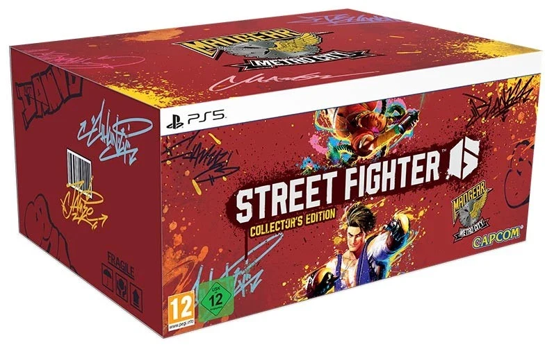 Street Fighter 6 Collector's Edition Mad Gear Box PS5