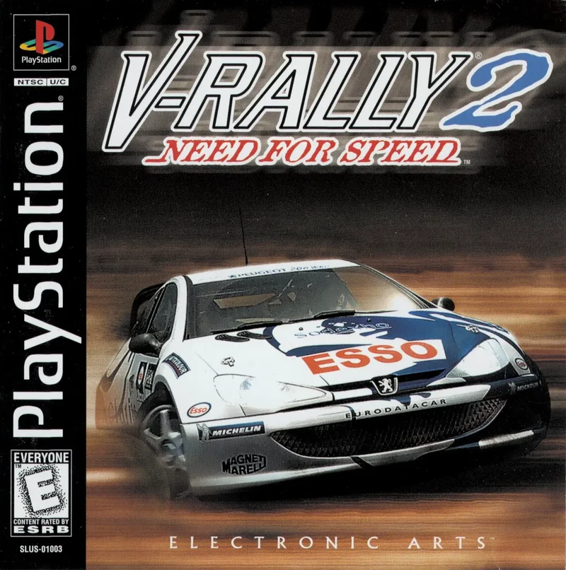 Need for Speed V-Rally 2 - Sony PlayStation 1 (PS1)