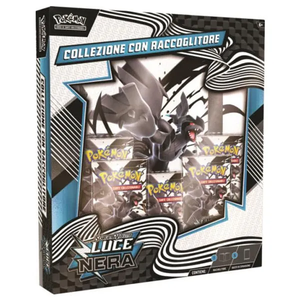 Pokémon Luce Nera Collezione con Raccoglitore ITA