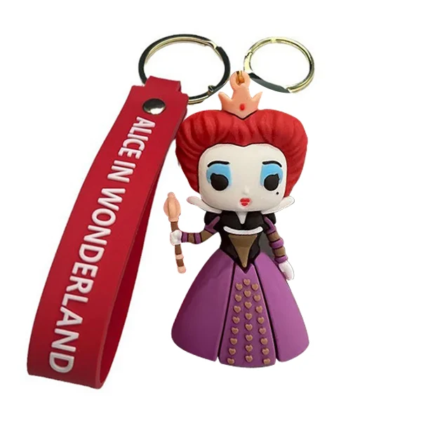 Portachiavi Alice in Wonderland Regina Di Cuori