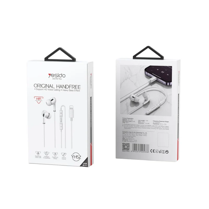 Yesido YH52 Headphones with Microphone Lightning
