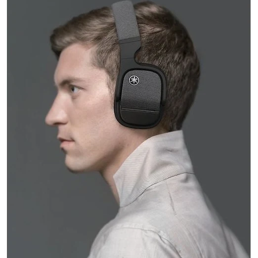 Yamaha YH-L700A Wireless Noise-Cancelling Headphones, Black