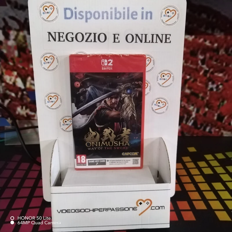 Onimusha: Way of the Sword Nintendo Switch 2 (GAME-KEY CARD)(versione europea)