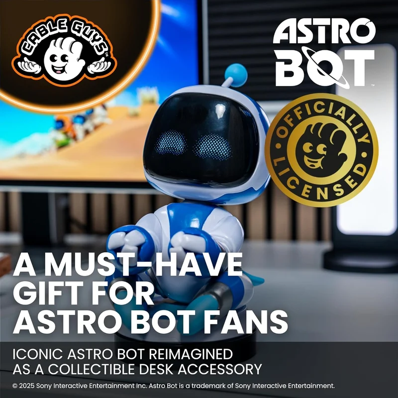Cableguys PlayStation Astro Bot - Supporto per controller o smartphone