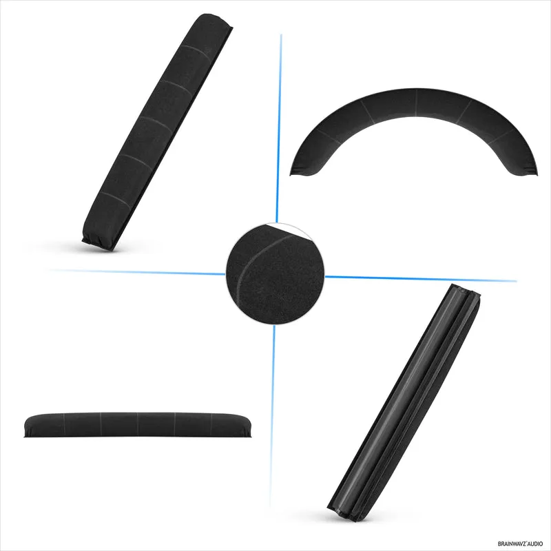 Fascia di ricambio per cuffie SENNHEISER HD700: morbida pelle PU e imbottitura in memory foam