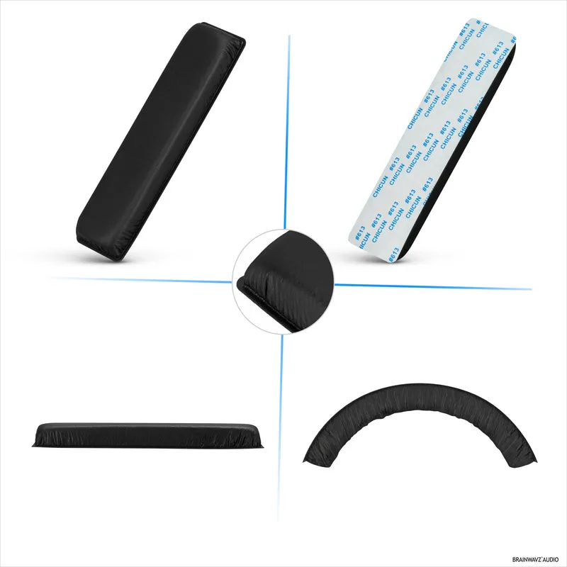 Archetto di ricambio per cuffie SENNHEISER HD201, HD180, HD201S e HD206 - Imbottitura in pelle e schiuma