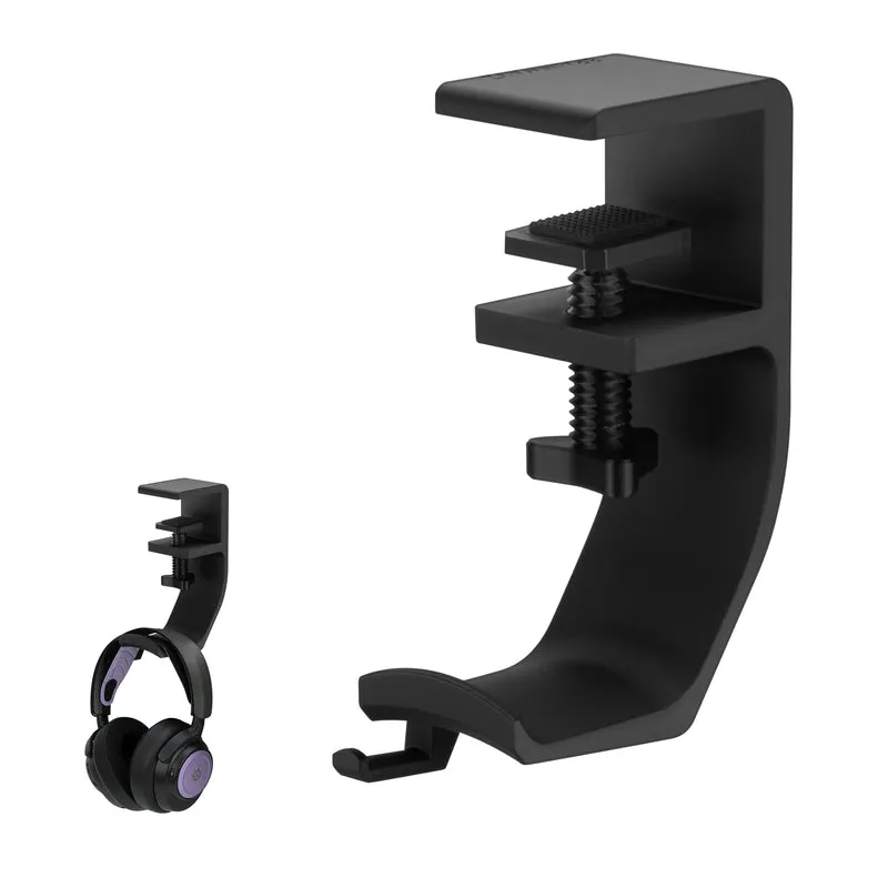 Brainwavz Claw - Supporto per gancio per cuffie da sotto la scrivania, avvitabile in posizione, facile da installare con morsetto di montaggio regolabile, adatto a tutte le cuffie