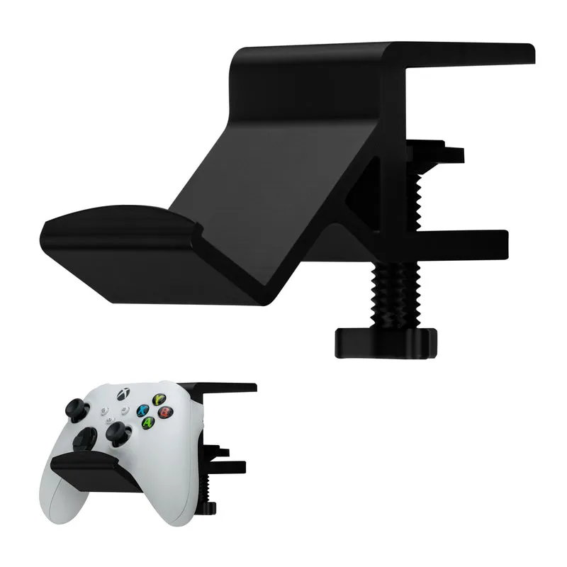 Supporto per controller di gioco da scrivania con morsetto regolabile - Design universale per XBOX, PS5, PS4, PC, Steelseries, Steam