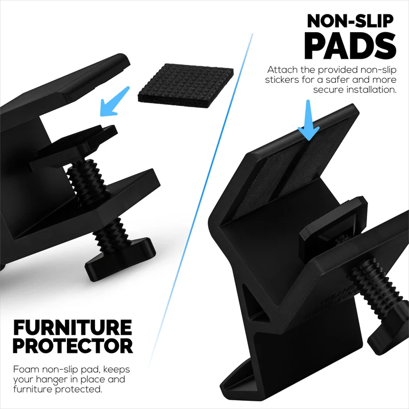 Supporto per controller di gioco da scrivania con morsetto regolabile - Design universale per XBOX, PS5, PS4, PC, Steelseries, Steam