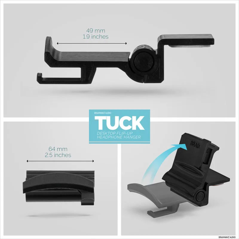 Tuck - Supporto pieghevole per cuffie da tavolo