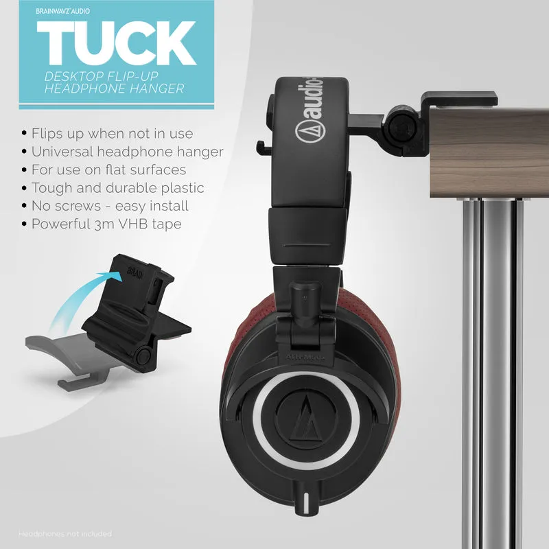 Tuck - Supporto pieghevole per cuffie da tavolo