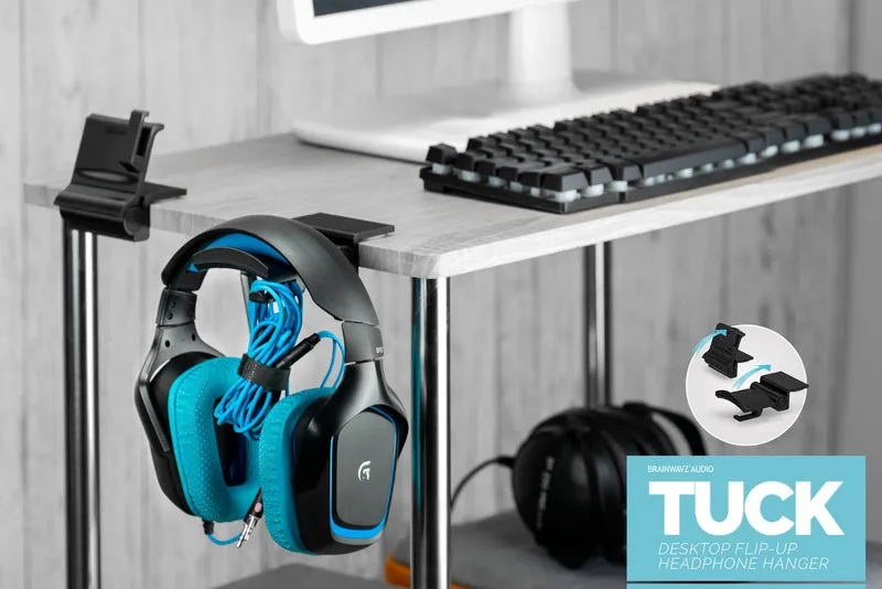 Tuck - Supporto pieghevole per cuffie da tavolo
