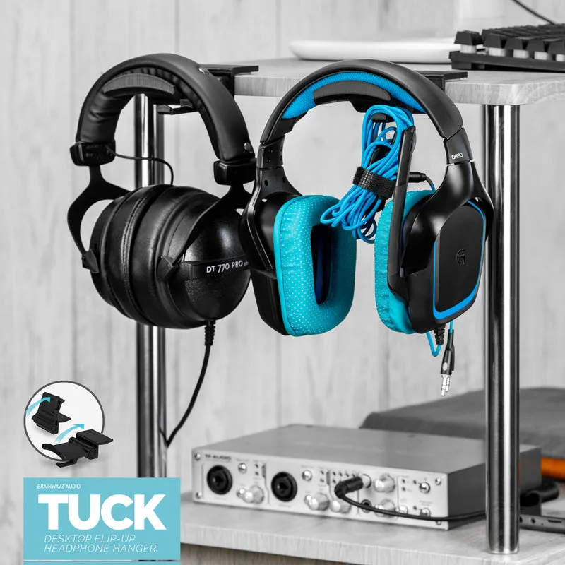 Tuck - Supporto pieghevole per cuffie da tavolo