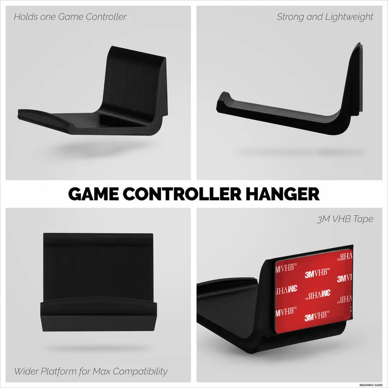 Supporto da parete universale per controller di gioco UGC-X (confezione da 2) - Per Xbox, PS5/PS4, PC e altro
