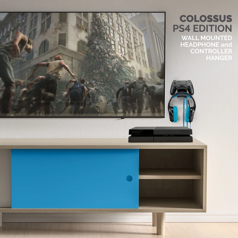 The Colossus - Edizione PS4 - Gancio per cuffie e controller di gioco
