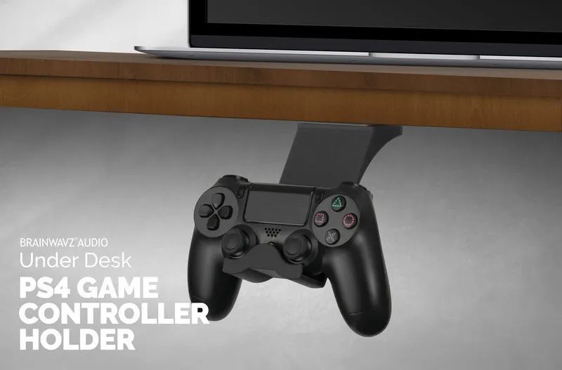 Gancio porta controller di gioco sotto la scrivania - Per controller PlayStation PS4