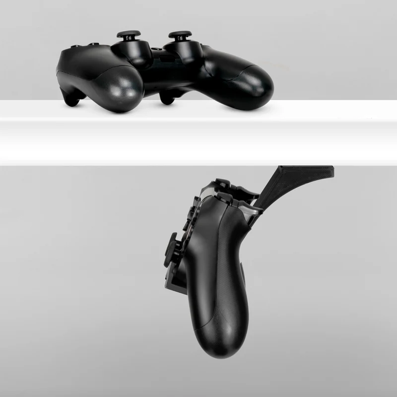 Gancio porta controller di gioco sotto la scrivania - Per controller PlayStation PS4