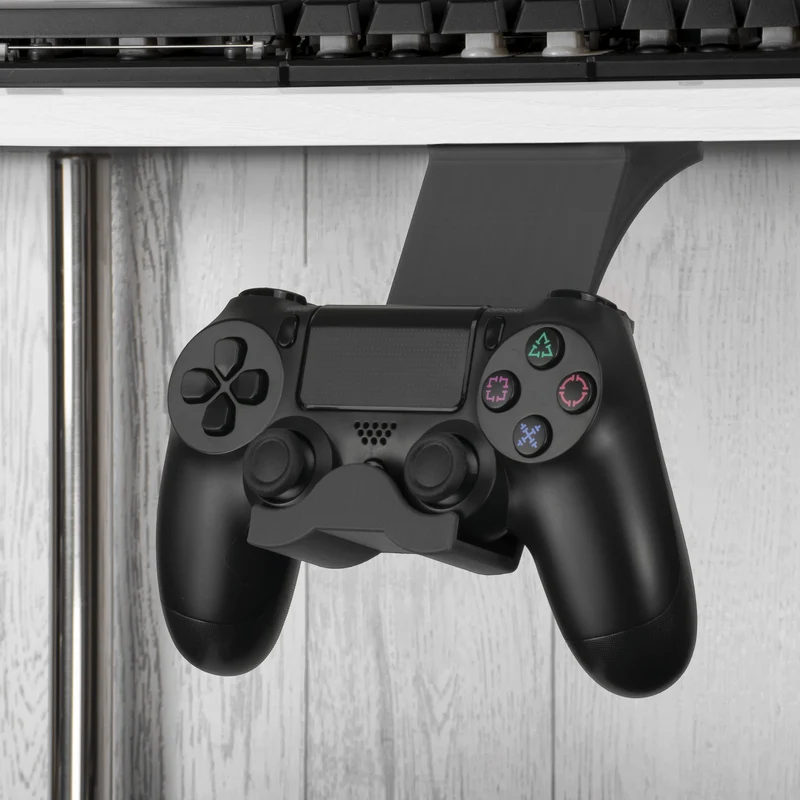 Gancio porta controller di gioco sotto la scrivania - Per controller PlayStation PS4