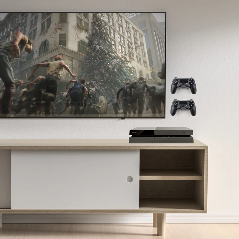 Supporto per montaggio a parete per controller di gioco PlayStation PS4 - confezione da 2