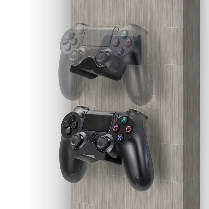 Supporto per montaggio a parete per controller di gioco PlayStation PS4 - confezione da 2