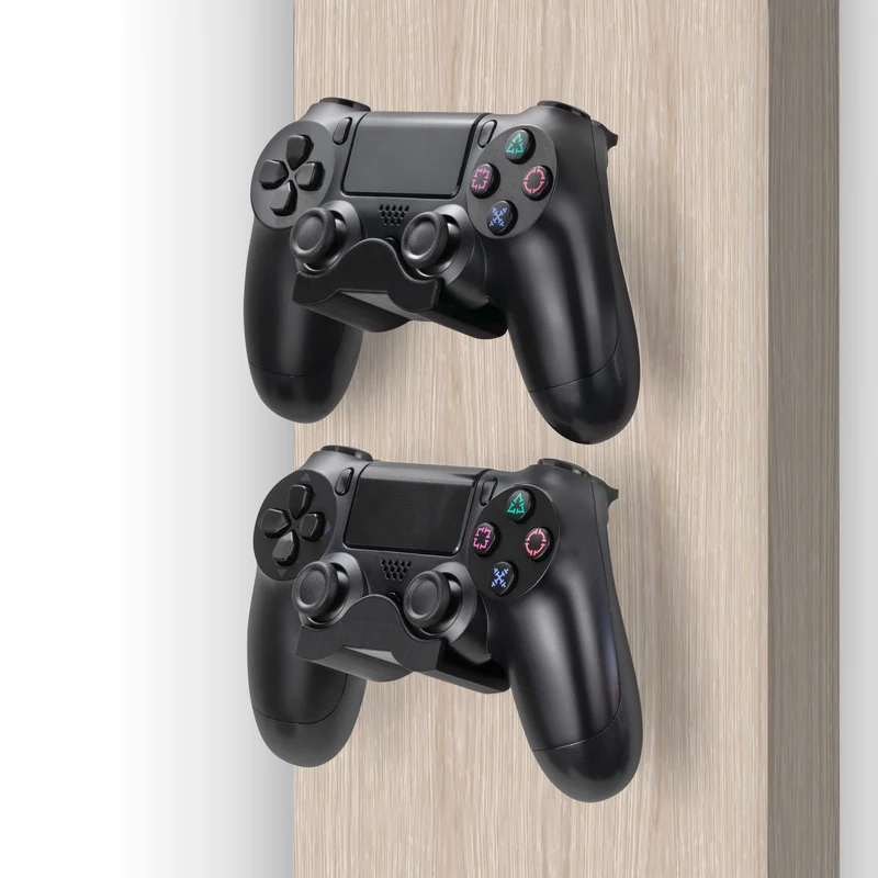 Supporto per montaggio a parete per controller di gioco PlayStation PS4 - confezione da 2