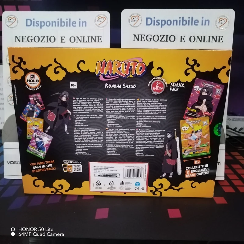 Naruto Mythos Collezione Speciale Itachi e Kisame Seconda Edizione ENG